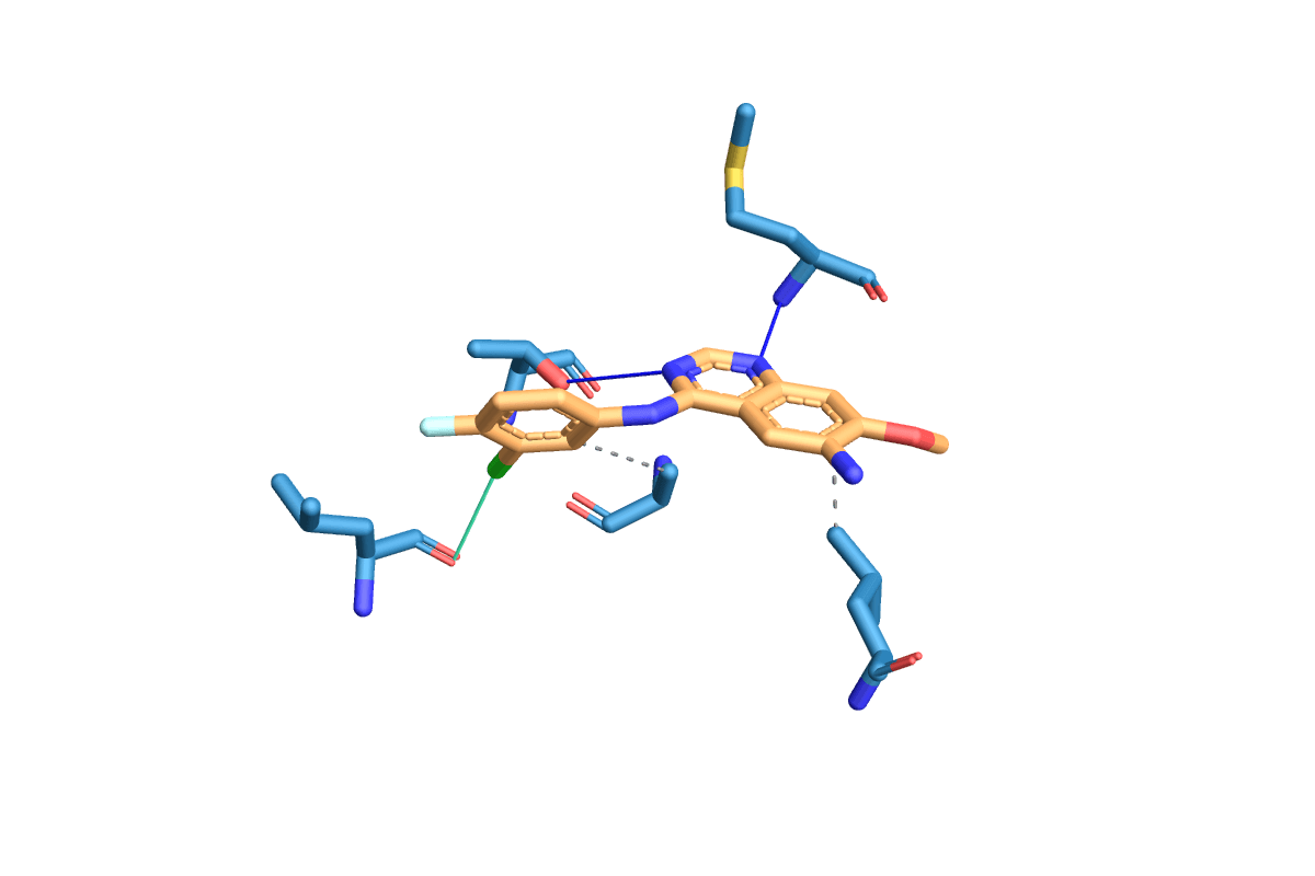 1C9 interaction with 4i23